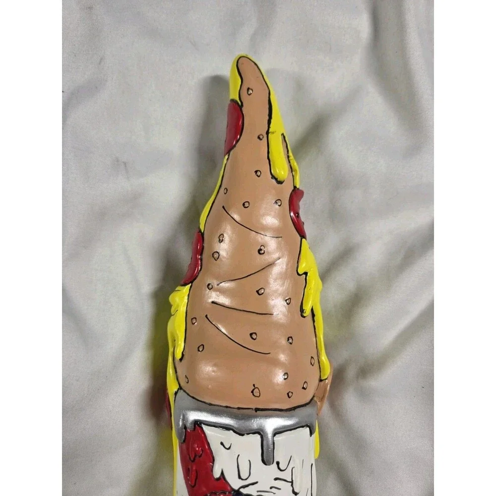 Pabst Blue Ribbon Melting Pizza Dela Deso Artist Series Tap Draft Handle
